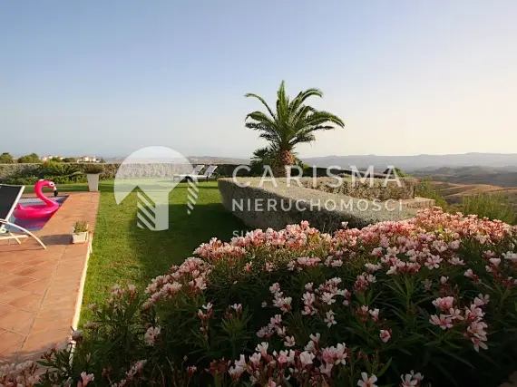 (6) Andaluzyjska willa z panoramicznym widokiem na morze i góry, Mijas