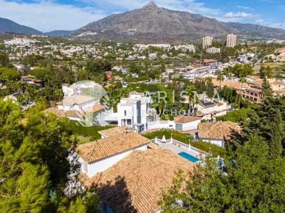 (39) Andaluzyjska willa z pięknym widokiem na górę La Concha, Nueva Andalucia