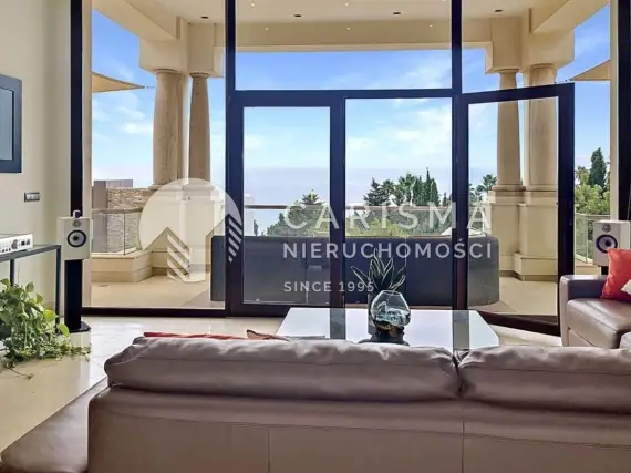 (16) Willa na wzgórzach La Paloma z panoramicznym widokiem blisko mariny, Sotogrande