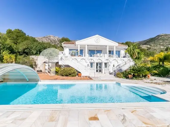 Spektakularna willa w otoczeniu gór z widokiem na morze, Mijas 1