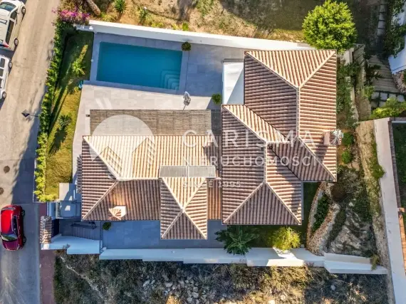 (56) Willa w andaluzyjskim stylu z pięknym widokiem, Mijas