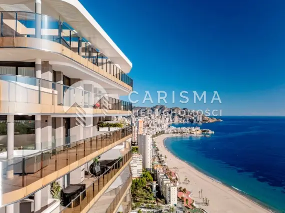 (4) Luksusowy apartament z frontalnym widokiem na morze, Benidorm, Costa Blanca