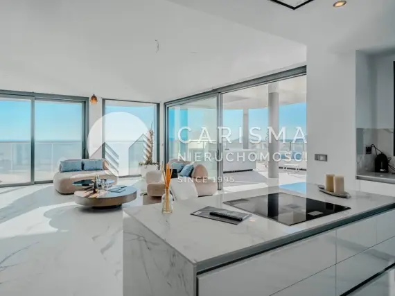 (22) Luksusowy apartament z frontalnym widokiem na morze, Benidorm, Costa Blanca