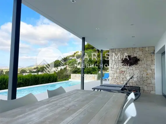 (31) Nowoczesna luksusowa willa z panoramicznym widokiem na morze – Moraira