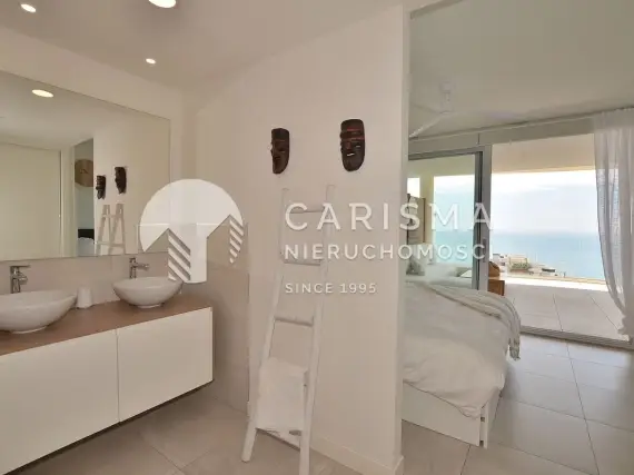 (22) Nowoczesny apartament z panoramicznym widokiem na morze – El Higuerón, Fuengirola