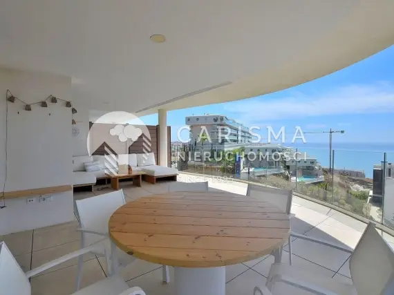 (31) Nowoczesny apartament z panoramicznym widokiem na morze – El Higuerón, Fuengirola
