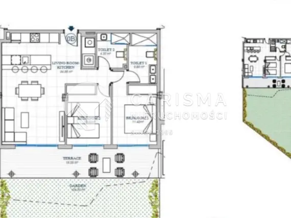 (27) Nowoczesny apartament z prywatnym ogrodem – Lomas de Higuerón, Fuengirola