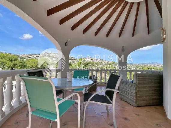 (36) Willa z niezależnym apartamentem gościnnym, basenem i widokiem na Montgó – Moraira, Pinar del Advoca