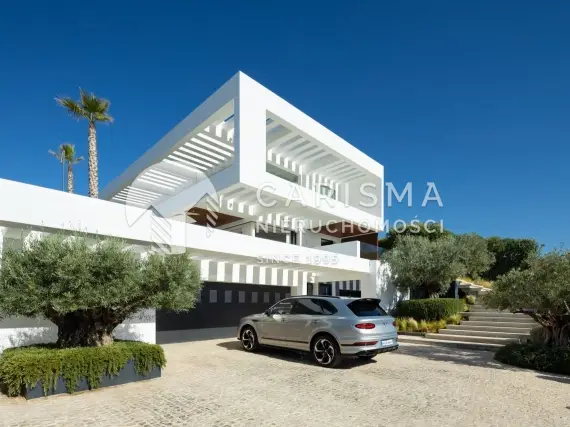 (32) Nowoczesna willa z panoramicznym widokiem na morze, góry i Gibraltar, La Quinta, Benahavis