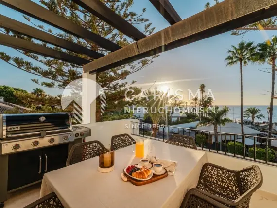(27) Dwupoziomowy penthouse z widokiem na morze w San Pedro de Alcántara