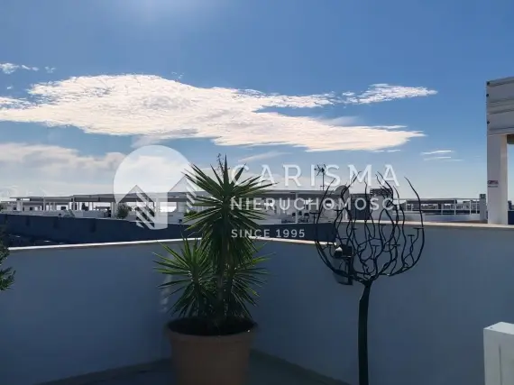 (36) Luksusowy penthouse z solarium i panoramicznym widokiem na morze w Orihuela Costa