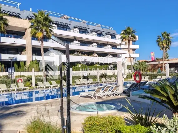 (66) Luksusowy penthouse z solarium i panoramicznym widokiem na morze w Orihuela Costa