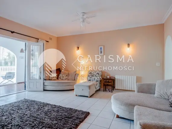 (7) Parterowa, śródziemnomorska willa w Moraira, Costa Blanca