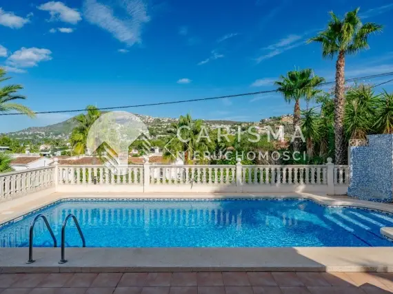 (19) Parterowa, śródziemnomorska willa w Moraira, Costa Blanca
