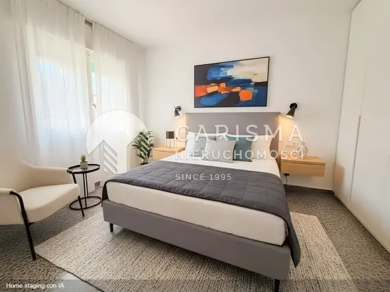 (8) Apartament 3 sypialnie z tarasem w Santa Pola, 120 m od morza