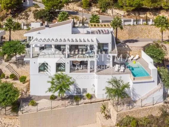 (45) Nowoczesna willa z panoramicznym widokiem na morze – Altea La Vella