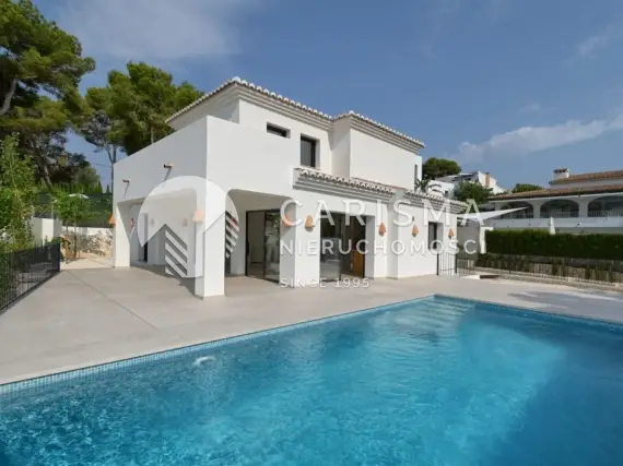 (27) Elegancka willa z widokami na morze, Moraira, Costa Blanca Północ
