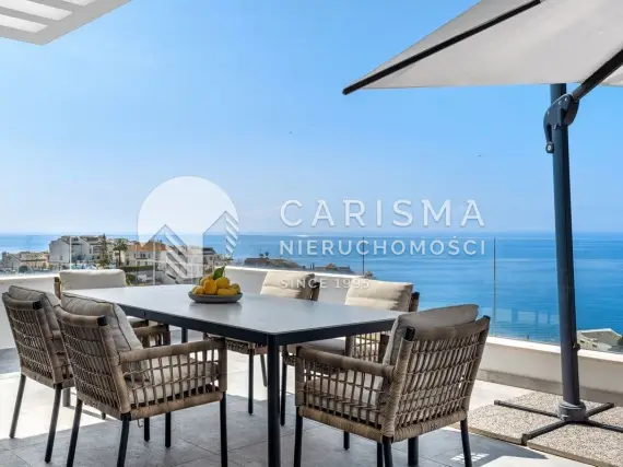(9) Narożny penthouse z widokiem na morze w Benalmádena – jacuzzi na dachu, Carvajal