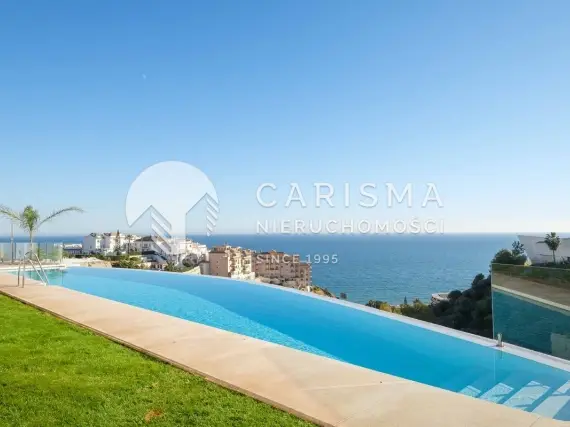 (27) Narożny penthouse z widokiem na morze w Benalmádena – jacuzzi na dachu, Carvajal