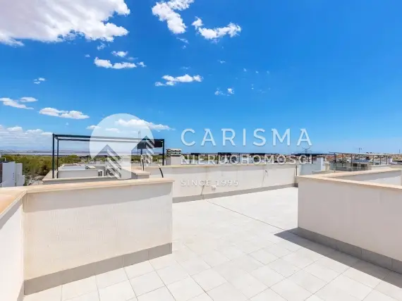 (26) Nowoczesna willa 3 sypialnie Orihuela Costa PAU 26 – basen, solarium 37 m², blisko La Zenia Boulevar