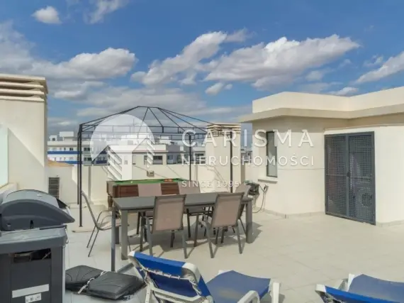 (22) Piękny, dwupoziomowy penthouse,w spokojnej okolicy, Los Dolses, Orihuela Costa