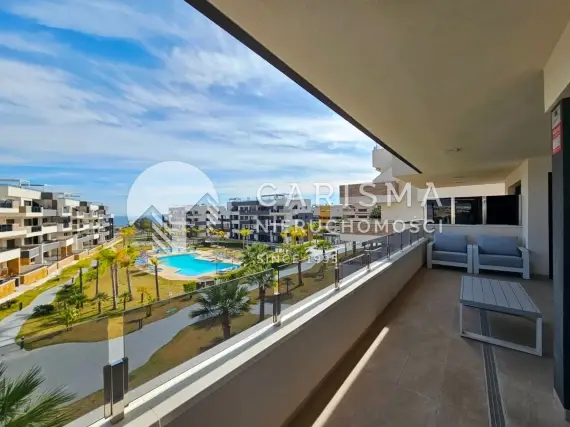 (11) Apartament Playa Flamenca, basen, siłownia, parking, taras, blisko morza Costa Blanca