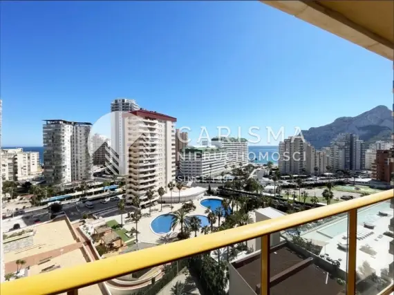(5) Apartament z widokiem na morze, tylko 150 m od plaży w Calpe, Costa Blanca