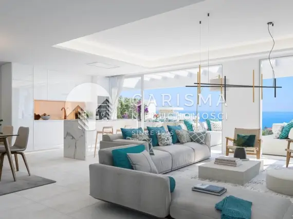(4) Apartamenty z widokiem na morze La Cala de Mijas Costa del Sol, resort, inwestycja