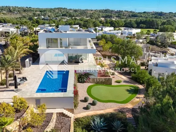 (40) Luksusowa willa Las Colinas Golf Orihuela Costa basen, garaż, działka 2188 m2