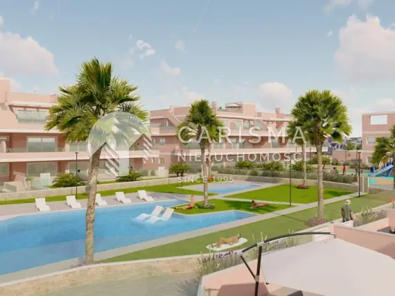 (71) Nowoczesne bliźniaki, bungalowy i apartamenty w budowie, w dobrej lokalizacji, Pilar de la Horadada