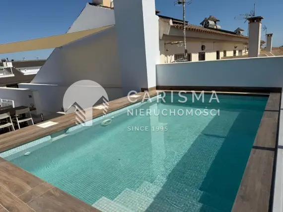 (25) Nowe bungalowy w San Pedro del Pinatar z prywatnym basenem, ogrodem i blisko plaży