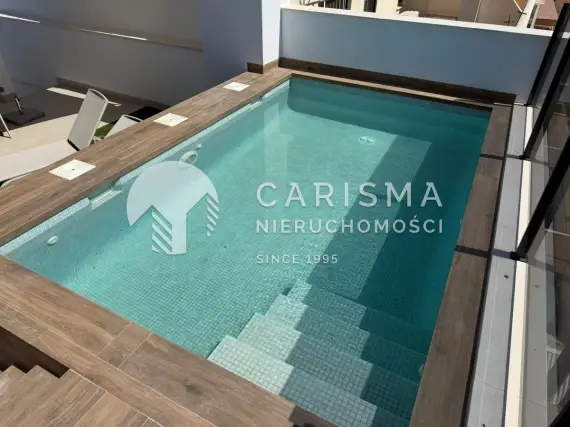 (26) Nowe bungalowy w San Pedro del Pinatar z prywatnym basenem, ogrodem i blisko plaży