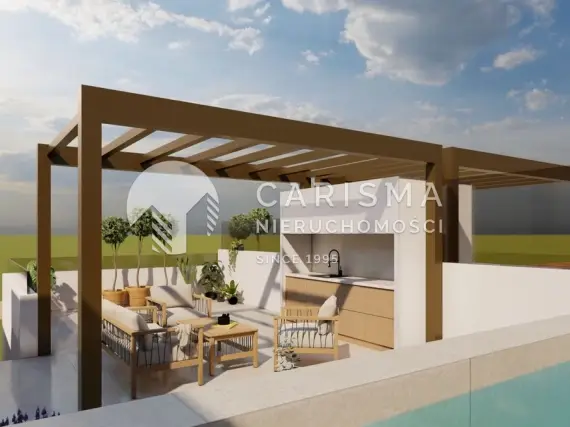 (44) Nowe bungalowy w San Pedro del Pinatar z prywatnym basenem, ogrodem i blisko plaży