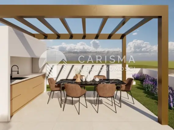 (59) Nowe bungalowy w San Pedro del Pinatar z prywatnym basenem, ogrodem i blisko plaży