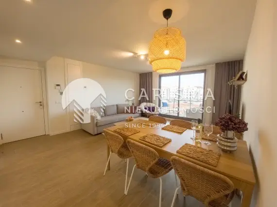 (5) Nowoczesny apartament z częściowym widokiem na morze tuż przy plaży w Denia