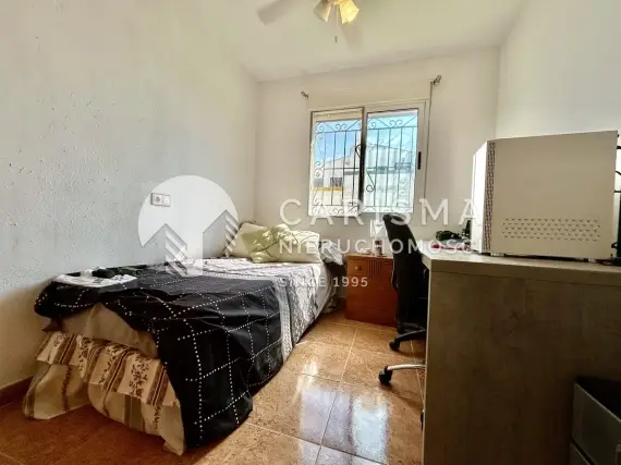 (15) Dom szeregowy z tarasem dachowym i widokiem na słone jeziora w Dream Hills, Torrevieja