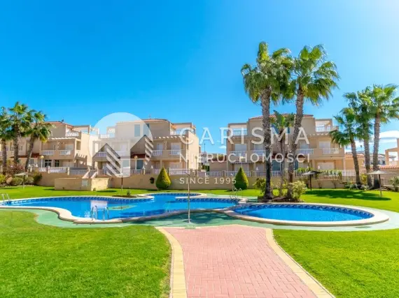 (28) Bungalow na parterze, Zeniamar VI, Orihuela Costa, basen z jacuzzi, wyzysk termiczny | Hiszpania