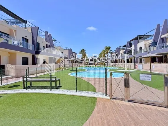 (4) Nowoczesny penthouse 200m od plaży Higuericas, Torre de la Horadada, budynek 2019, umeblowane | SPA