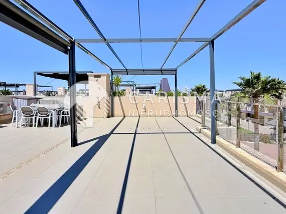 (28) Nowoczesny penthouse 200m od plaży Higuericas, Torre de la Horadada, budynek 2019, umeblowane | SPA