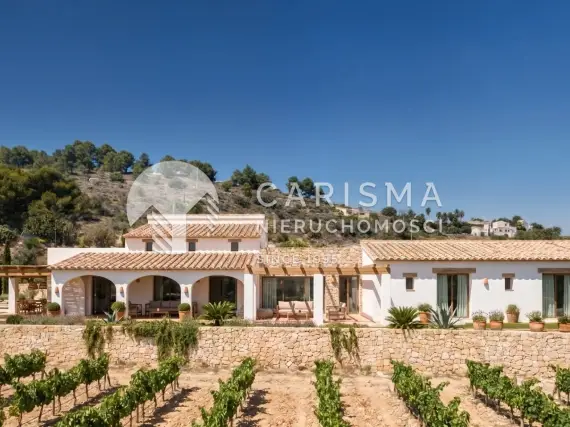 (9) Nowa finka z widokami na morze i góry, Moraira, Costa Blanca Północ
