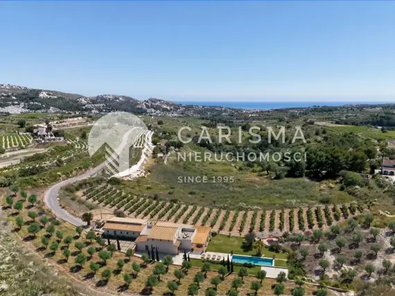 (11) Nowa finka z widokami na morze i góry, Moraira, Costa Blanca Północ