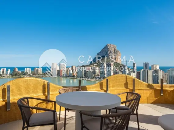 Ostatni gotowy apartament z widokiem na morze w Calpe 1