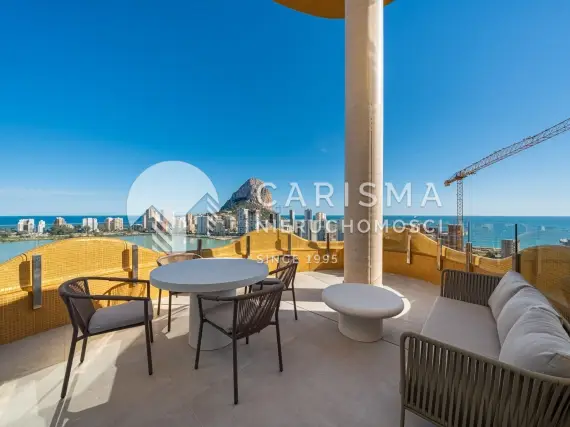 Ostatni gotowy apartament z widokiem na morze w Calpe 2