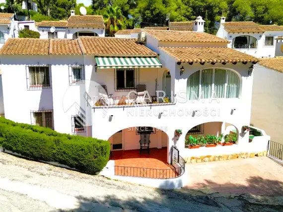 (62) Wyjątkowy bungalow 500 m od plaży El Portet w Moraira