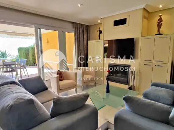 (13) Parterowy apartament z zachwycającym widokiem na morze, Altea Hills