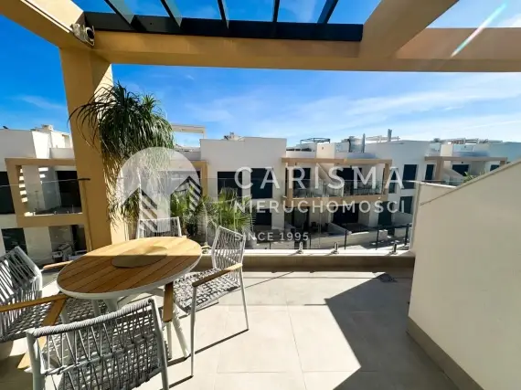 (26) Nowoczesny bungalow na ostatnim piętrze w Orihuela Costa z prywatnym tarasem dachowym