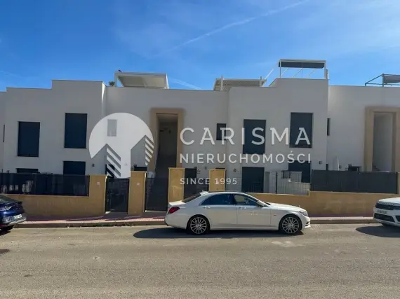 (37) Nowoczesny bungalow na ostatnim piętrze w Orihuela Costa z prywatnym tarasem dachowym
