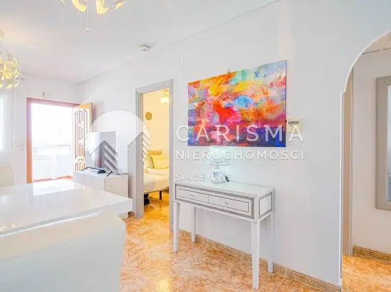 (20) Penthouse w La Ciñuelica, Punta Prima z prywatnym tarasem dachowym i jacuzzi