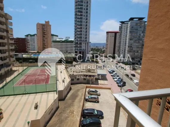 (29) Apartament w centrum  Calpe z widokiem na morze