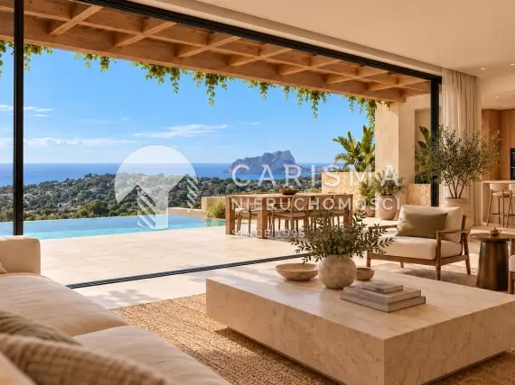 (5) Luksusowa willa z panoramicznym widokiem na morze w Moraira